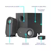 Parlante Logitech Z407 2.1 Bluetooth