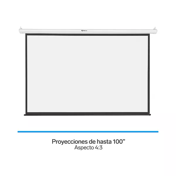 Pantalla Para Proyector Automática De 100"