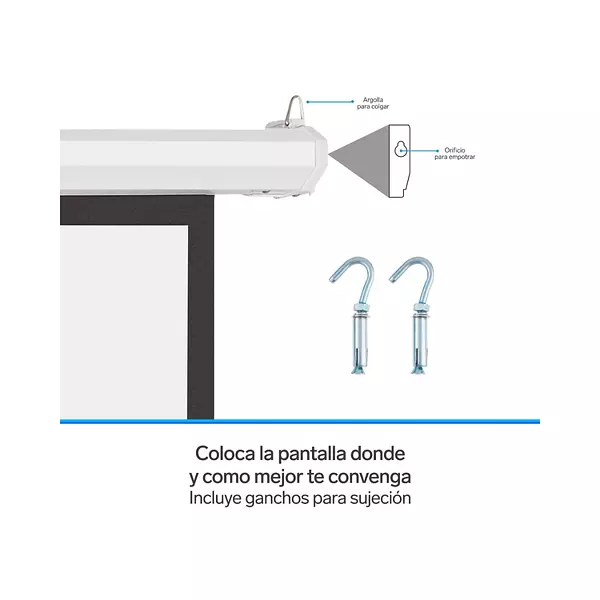 Pantalla Para Proyector Automática De 100"