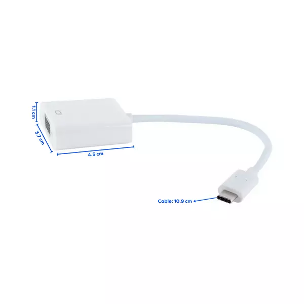 Cable Usb 3,1 Type-C A Vga
