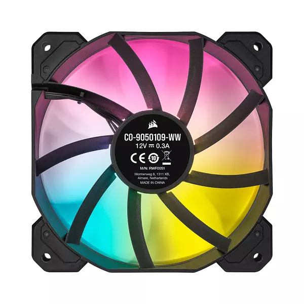 Ventilador Corsair Sp120 Rgb Elite 3x