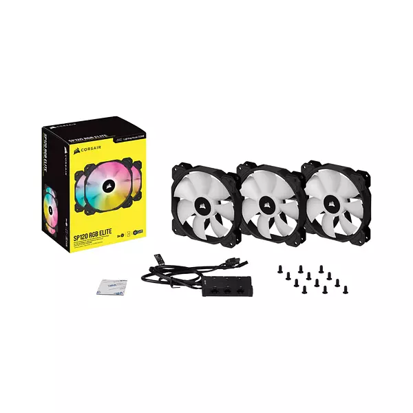 Ventilador Corsair Sp120 Rgb Elite 3x